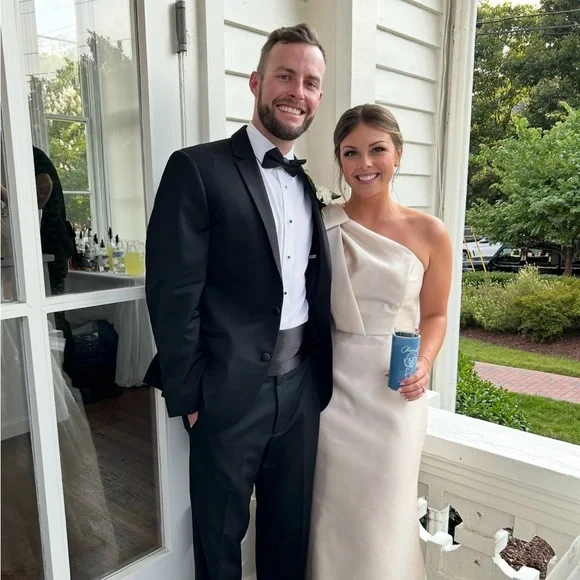 sachin and babi light blue dress Champagne Bridesmaid Dresses